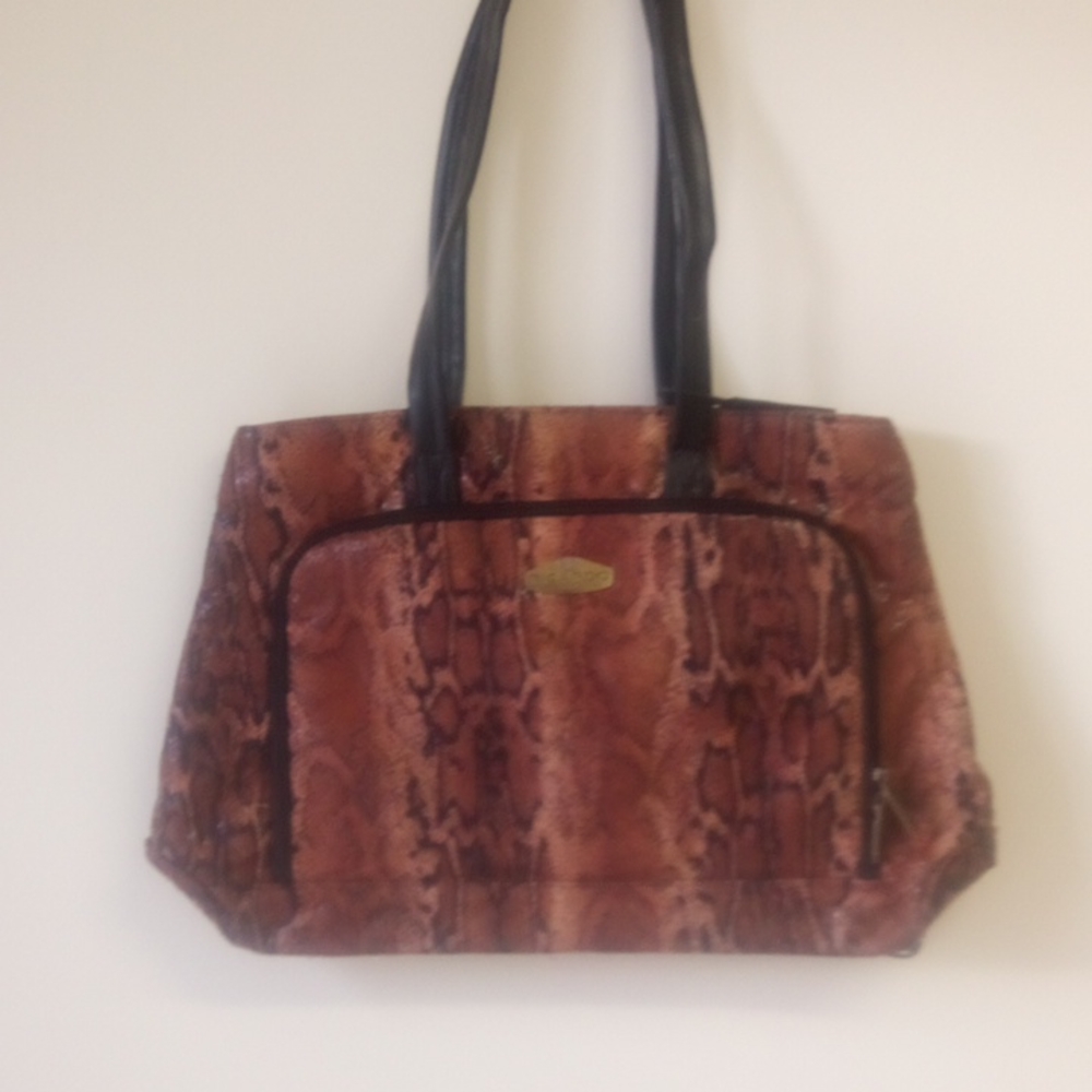 Snakeskin Shoulder Bag